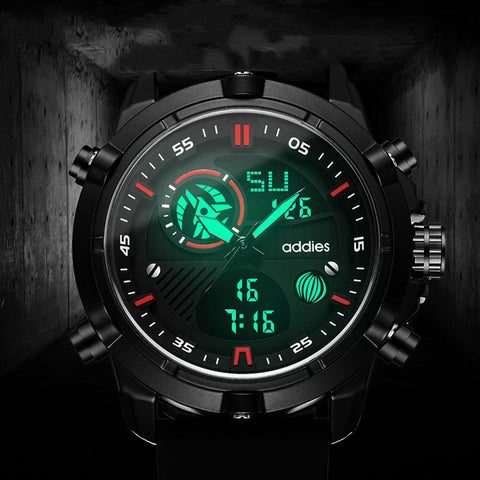 Fashion Men Sports Water Luminous Metal Watch