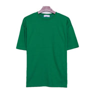 Men''s Loose Solid Color T-shirt Men''s Short Sleeve