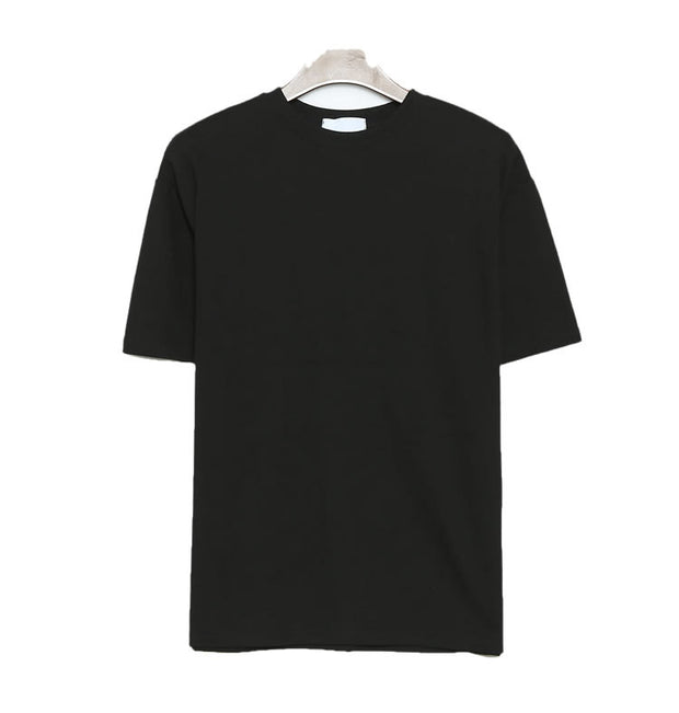 Men''s Loose Solid Color T-shirt Men''s Short Sleeve