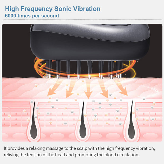 Hair Care Red Light Vibration Scalp Care Device