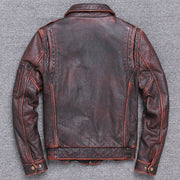 Thick leather Casual Make old leather jacket