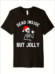 The Heart Is Dead, But The Jolly Funny Christmas Skull Wears